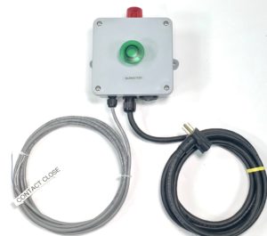 Alarm box - relay output and buzzer