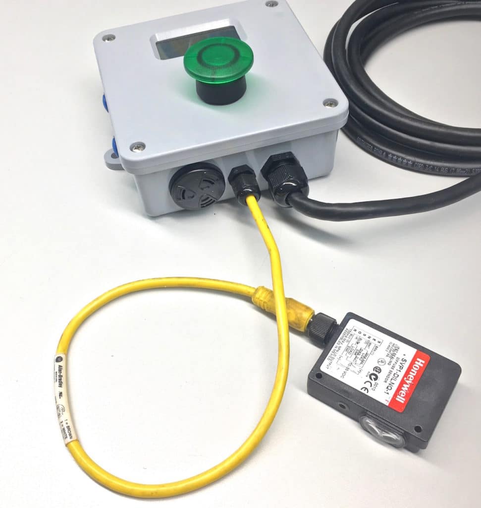 Photoelectric switch with timer