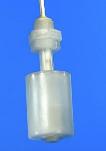 Vertical polypropylene float switch