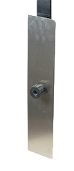 Replacement plate for anodizing gauge