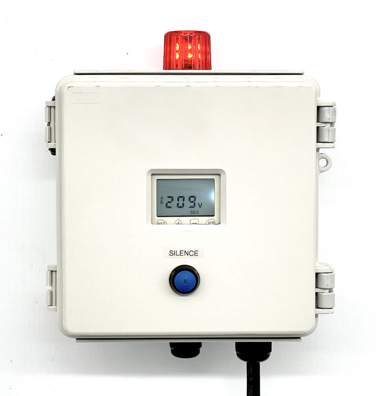 Three phase power monitor