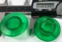Pushbutton Lens - mushroom style
