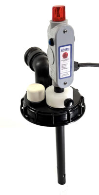 IBC level alarm with cam lock