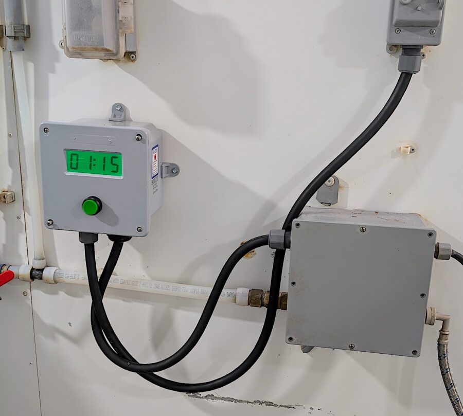 T6 process timer with high power relay