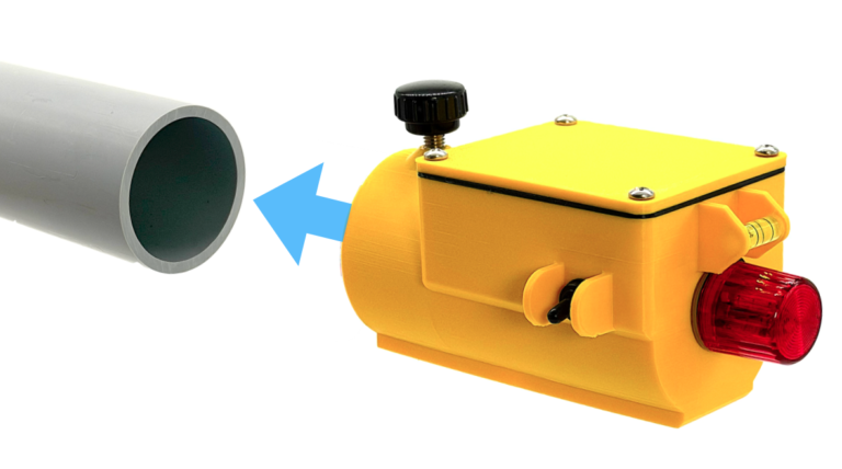 Height Bar Installation on clearance Pipe