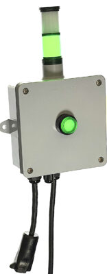 Level Controller with overfill alarm