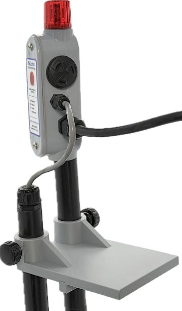 Two point tank alarm